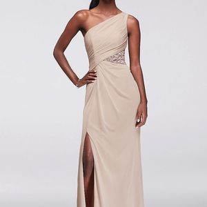 One Shoulder Bridesmaid Dress